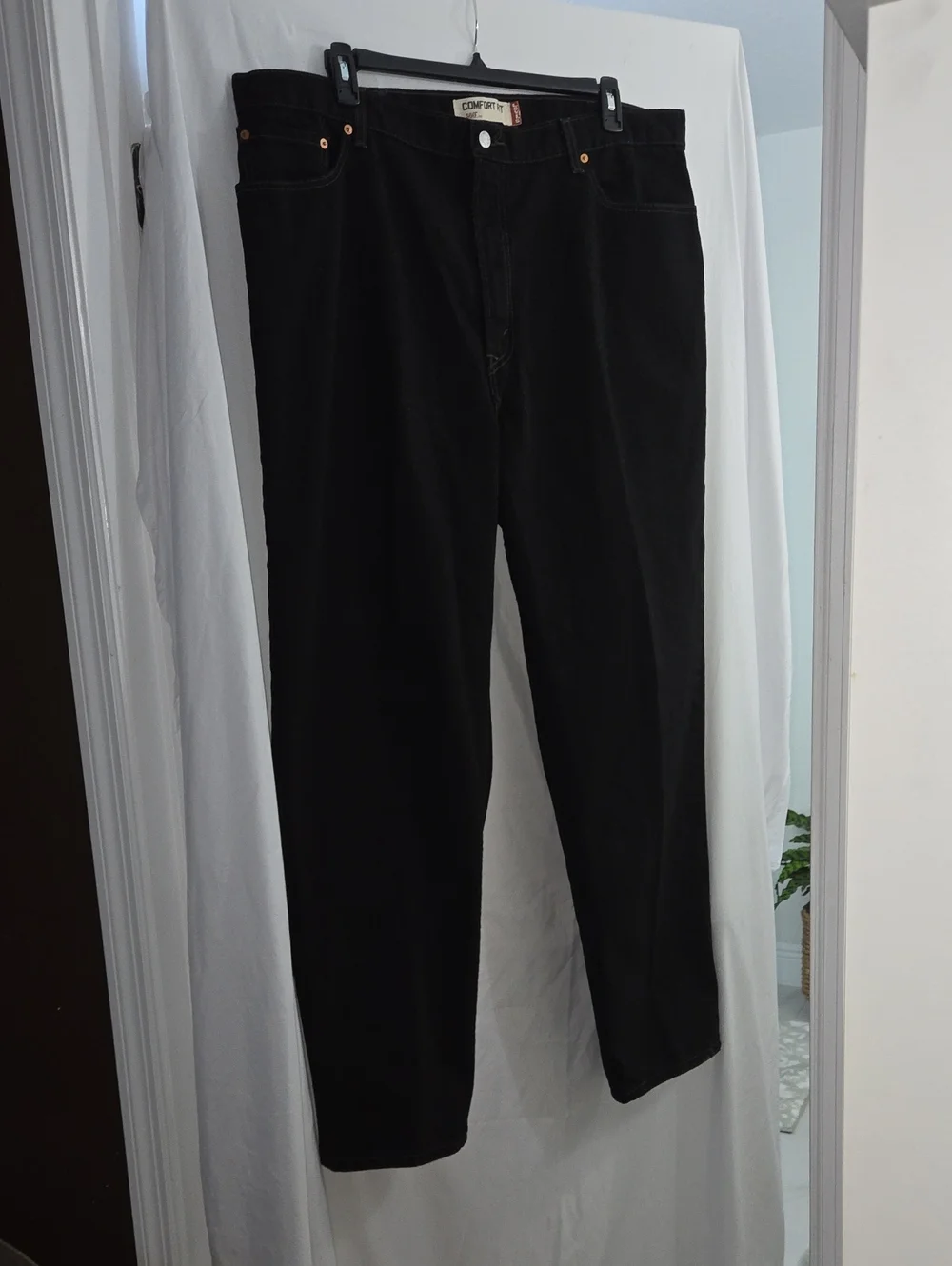 Levi's Black Cotton Men’s Pants